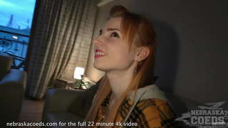 Zbrusu nový zázvor dievča riki prvýkrát video explicitné masturbácia s detailné zábery