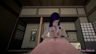 Teen Titans Hentai - Parte Corvus blowjob, boobjob et sapor