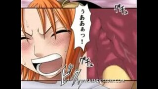 Chicas anime Nami, Robin Spankwirecom desnudo