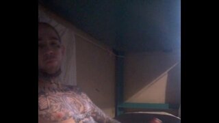 Bán guy, dick mór, cum shot