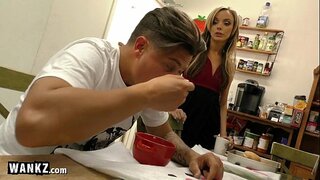 WANKZ - Бача Трахает Худро дар Ҳақиқат Гарм Мачеху!