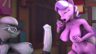 Futa Arĝenta Kulero x Diamond Tiara Aline-60FPS