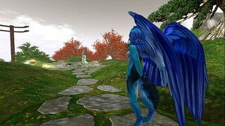 Очрашулары белән Ангелом ( Пушистый / Yiff )