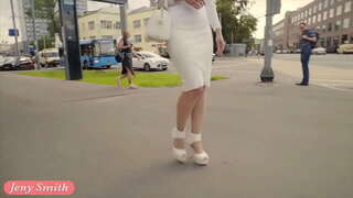 Jeny स्मिथ सबै भन्दा राम्रो सेक्सी केटी सडक मा