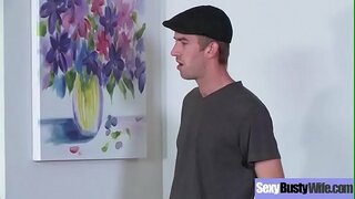 (மியா Lelani) சூடான பெரிய ரவுண்ட் என் மனைவி அன்பு Intercorse கிளிப்-19