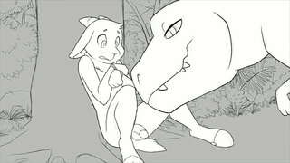 Kecske-folyok által dinoszaurusz