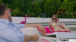 TUSHY សិចស៊ី Eyla នដំបូងរន្ធគូទពិសោធជាមួយនឹងលោកប៉ាស្ករ