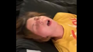 Slut wife fucked by दुई dicks